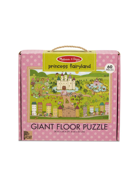 MD31372,Primul meu puzzle de podea eco Tinutul Printelesor - Melissa & Doug MD31372,Primul meu puzzle de podea eco Tinutul Printelesor - Melissa & Doug