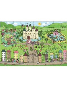 MD31372,Primul meu puzzle de podea eco Tinutul Printelesor - Melissa & Doug 2