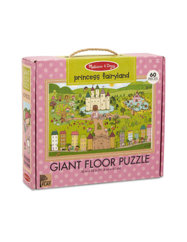 MD31372,Primul meu puzzle de podea eco Tinutul Printelesor - Melissa & Doug MD31372,Primul meu puzzle de podea eco Tinutul Printelesor - Melissa & Doug