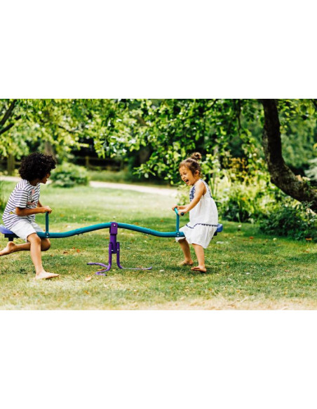 PLUM22300,Balansoar Metalic Rotativ Copii See Saw Plum