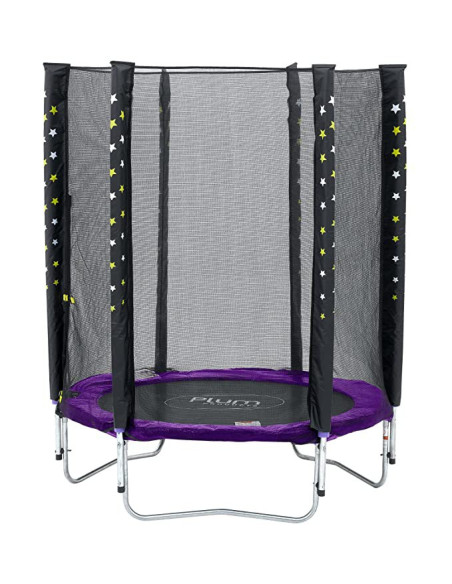 PLUM30128,Set Trambulina Cu Plasa De Protectie Junior 140 Cm PLUM