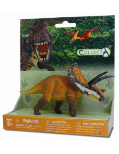 COL89424XSPP,Figurina pe platforma dinozaur Torosaurus pictata manual XSPP Collecta