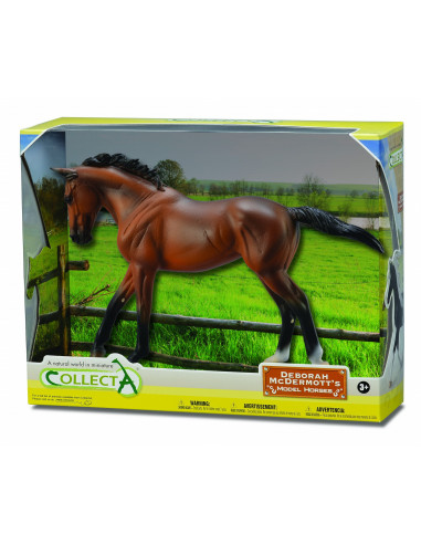 COL89578WB,Figurina in cutie Iapa Thoroughbred Bay pictata manual WB Collecta