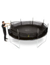 PLUM30236,Set trambulina cu plasa de protectie telescopica 244 cm ZONE II EVOLUTION PLUM