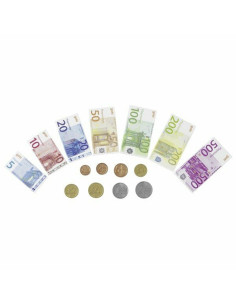 GOKI51853,Set de joaca Euro - Bancnote si Monede