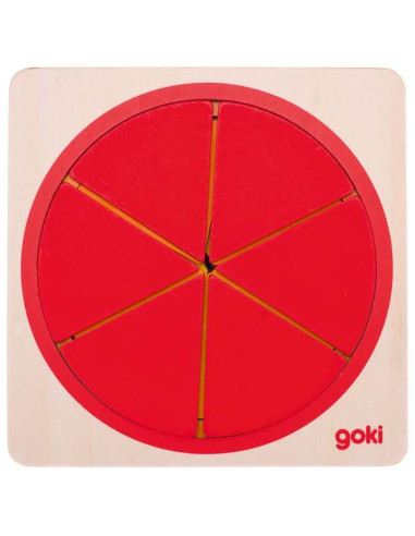 GOKI57737,Puzzle stratificat Fractiile