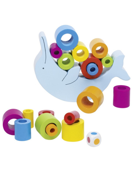 GOKI56901,Joc de echilibru Delfin