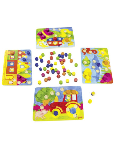 GOKI56705,Joc Potriveste Culorile GOKI56705,Joc Potriveste Culorile