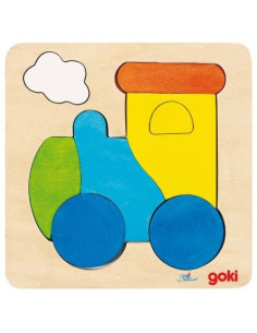 GOKI57819,Mini Puzzle Locomotiva
