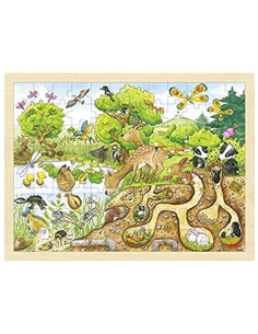 GOKI57582,Puzzle Explorand natura
