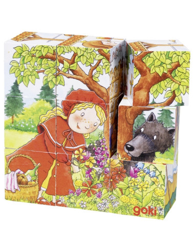 GOKI57542,Mini puzzle cuburi Povesti cunoscute