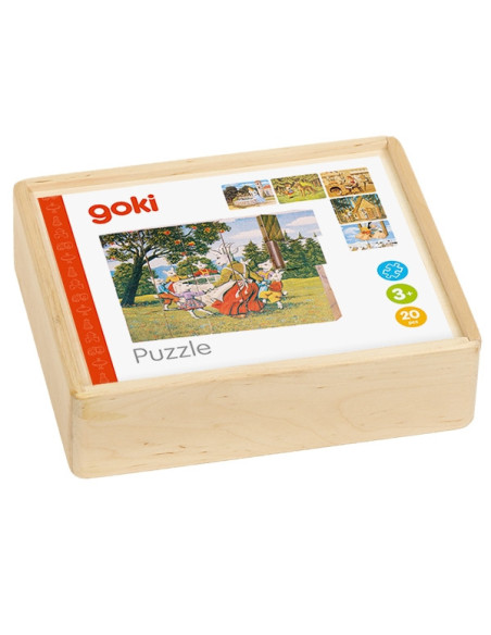 GOKI57877,Puzzle cuburi Povestile Copilariei GOKI57877,Puzzle cuburi Povestile Copilariei