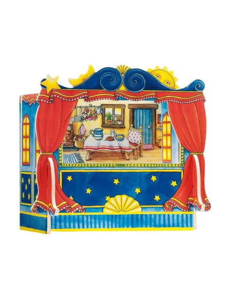 GOKI51786,Teatru de papusi de degete