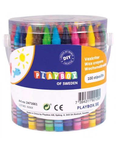 PB2471661,Set 100 creioane colorate