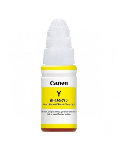 Flacon cerneala Canon Yellow GI-490Y,BS0666C001AA