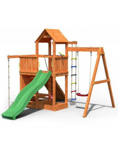 FU03580PT,Complex joaca din lemn 7in1 Fungoo Activer