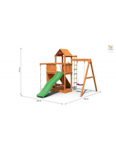 FU03580PT,Complex joaca din lemn 7in1 Fungoo Activer 2