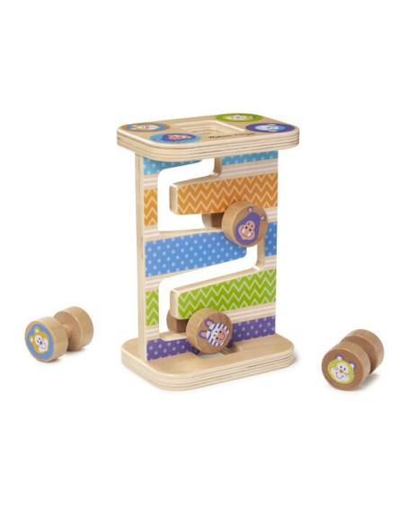 MD30125,Rollercoaster din lemn pentru bebelusi Zig-Zag