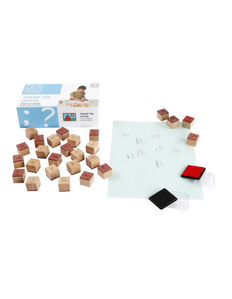 TFL900000100,Joc Educativ Stampile cu litere