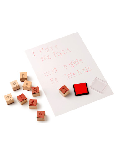 TFL900000100,Joc Educativ Stampile cu litere