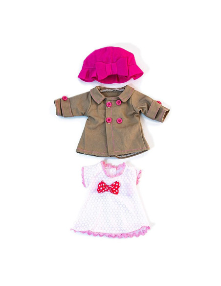 ML31640,Set imbracaminte vreme temperata pentru papusa fetita 32 cm