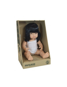 ML31113,Papusa educationala 38 cm Fetita Asiatica purtatoare de Ochelari 2