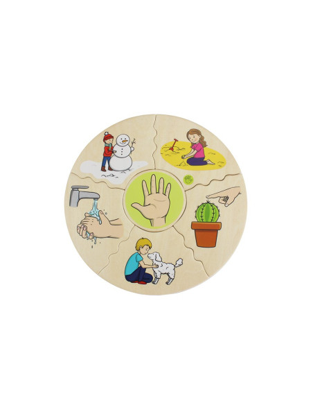 BEL11556,Joc educativ Humanico Cele 5 simturi