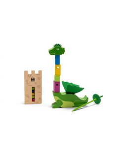 BSGA406,Dragons Stack, joc de indemanare din lemn 2