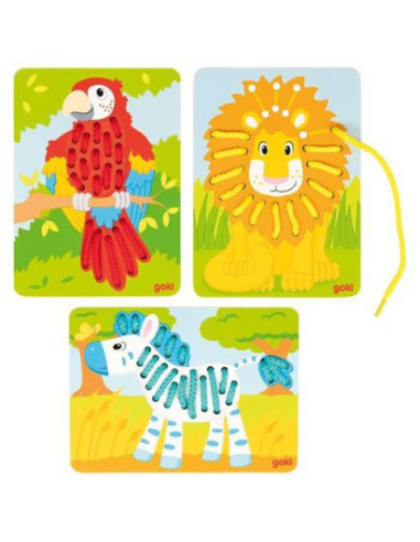 GOKI58686,Joc de insiretat cu trei figurine