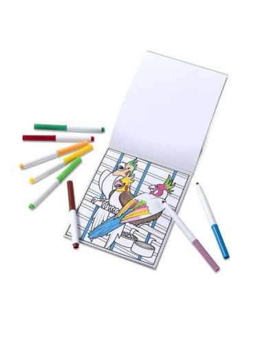 MD30311,Carnet de colorat Modele magice Animale de companie