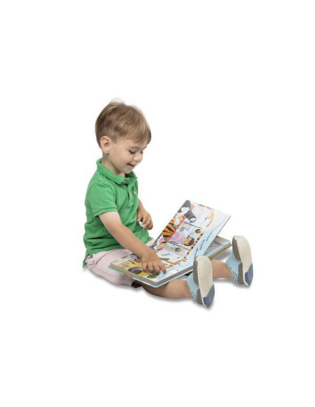 MD31348,Carticica copii Caravana Safari - Poke-a-Dot Melissa & Doug