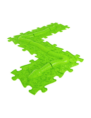 MFK-050-2,Set covorase ortopedice senzoriale puzzle Sarpe lime B Muffik