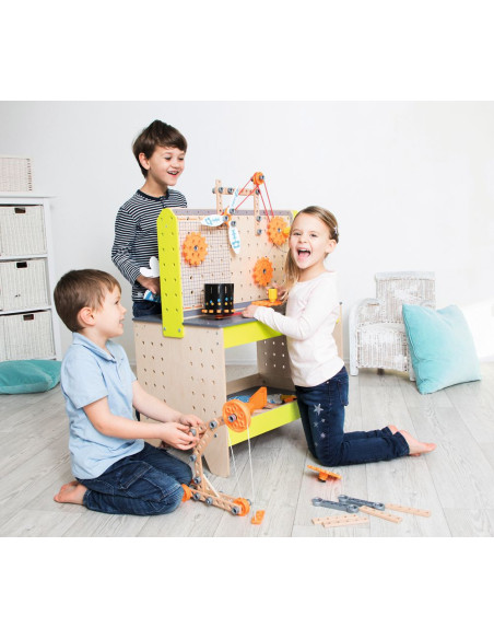 BEL24220,Banc de lucru cu accesorii Micul Inventator