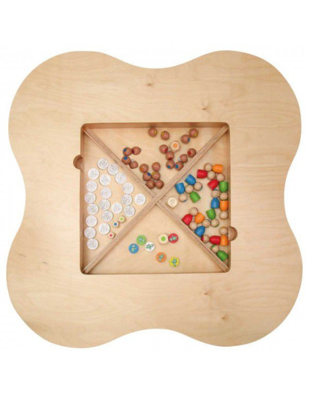 BEL27010,Set Play Corner cu masuta scaunele si jocuri- Beleduc