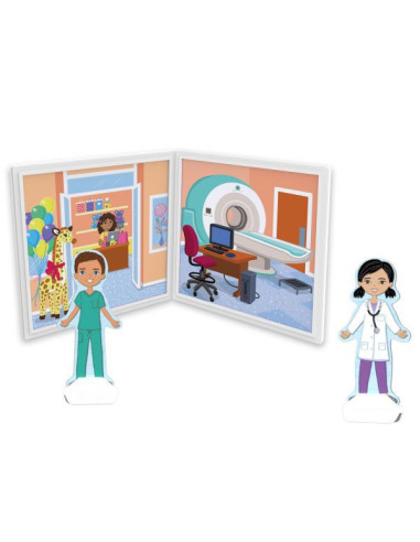 MD30655,Set magnetic de joaca Spitalul - Melissa & Doug