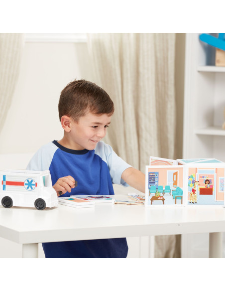 MD30655,Set magnetic de joaca Spitalul - Melissa & Doug
