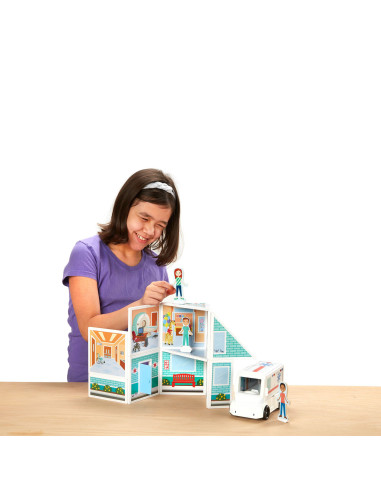 MD30655,Set magnetic de joaca Spitalul - Melissa & Doug
