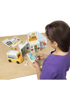 MD30657,Set magnetic de joaca La Scoala - Melissa & Doug 2