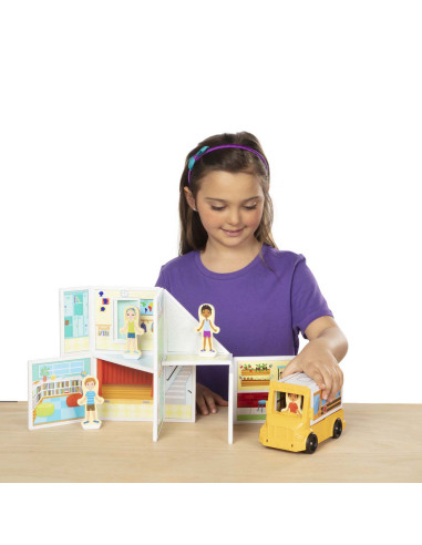 MD30657,Set magnetic de joaca La Scoala - Melissa & Doug
