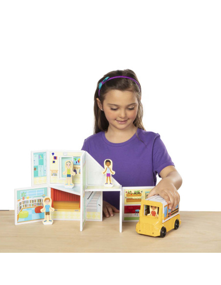 MD30657,Set magnetic de joaca La Scoala - Melissa & Doug