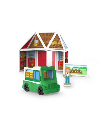 MD30656,Set magnetic de joaca La Ferma - Melissa & Doug