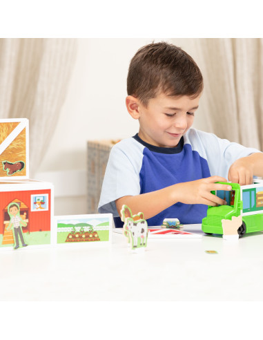 MD30656,Set magnetic de joaca La Ferma - Melissa & Doug