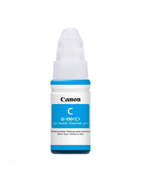 Flacon cerneala Canon Cyan GI-490C,BS0664C001AA Flacon cerneala Canon Cyan GI-490C,BS0664C001AA