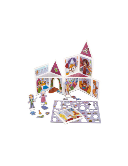 MD30662,Set de joaca magnetic Castel medieval - Melissa & Doug