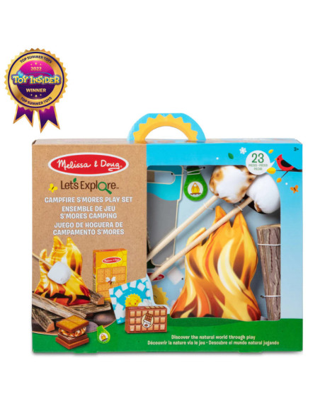 MD30822,Set de joaca Focul de Tabara, colectia Sa Exploram Natura