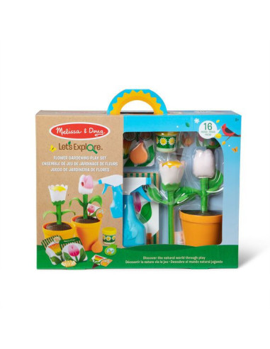 MD30828,Set de joaca Invatam sa ingrijim florile, colectia Sa Exploram Natura