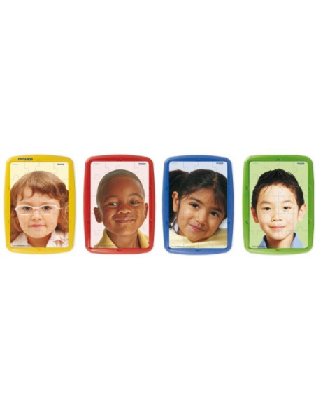ML35520,Set 4 puzzle Copiii lumii