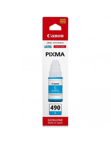 Flacon cerneala Canon Cyan GI-490C,BS0664C001AA Flacon cerneala Canon Cyan GI-490C,BS0664C001AA