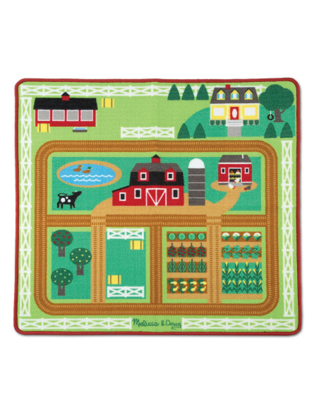 MD9425,Covoras de joaca si figurine Hambarul de la ferma