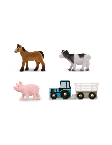 MD9425,Covoras de joaca si figurine Hambarul de la ferma